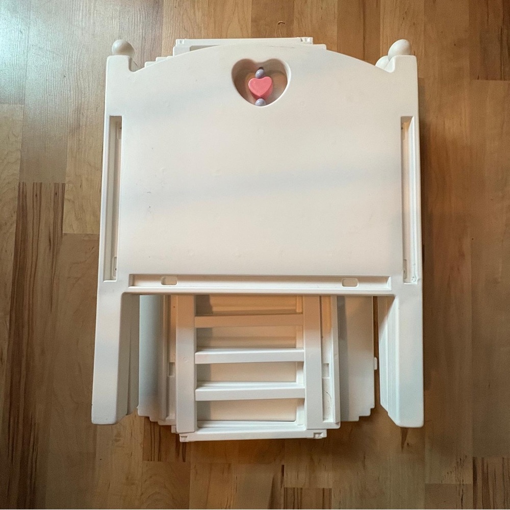American Girl Bitty Baby Heart Crib - Picture 8 of 8